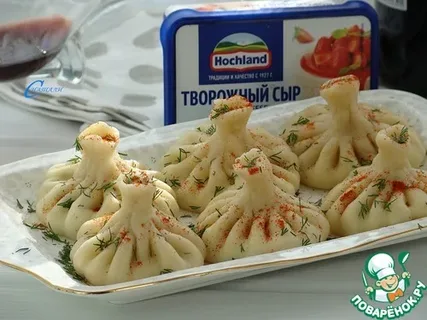 Хинкали с сыром